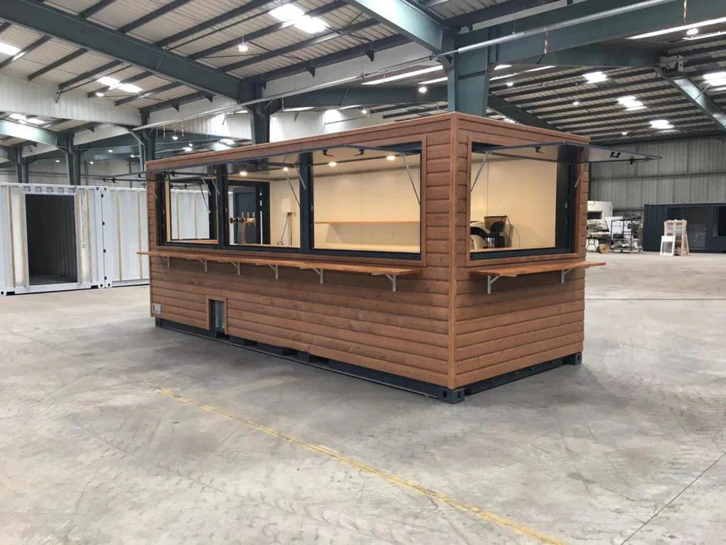 Contenedor de cafetería de 20 pies
