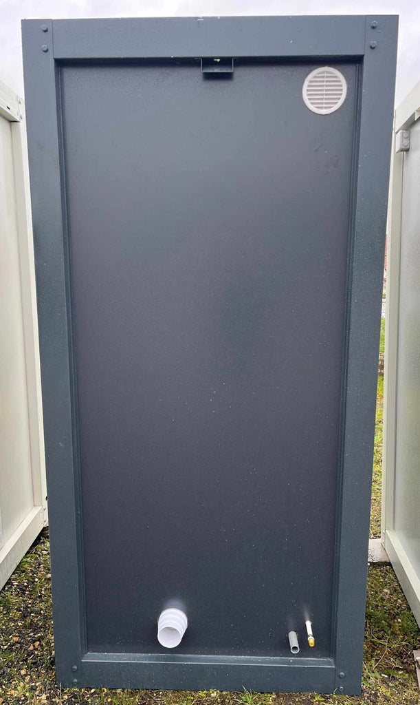 Módulo sanitario sencillo para inodoro – color gris