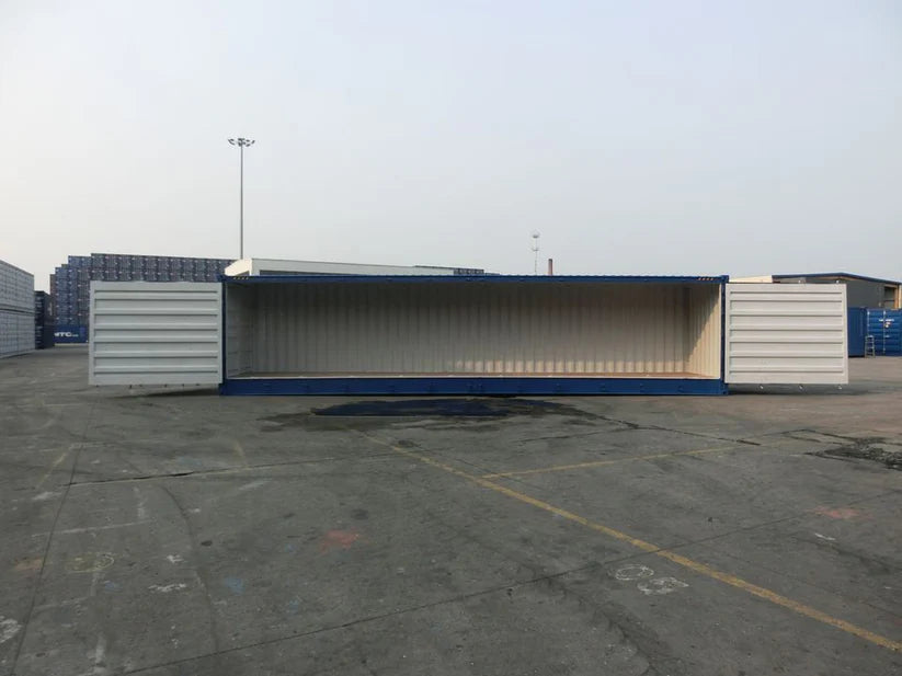 Contenedor marítimo de 40 pies de altura con puertas laterales (Ref: 29003)