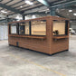 Contenedor de cafetería de 20 pies