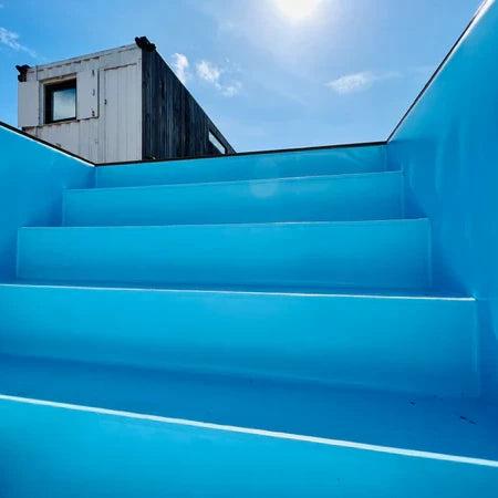 Piscinas de contenedores cúbicos de 6 m