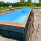 Contenedor de piscina de 12 m