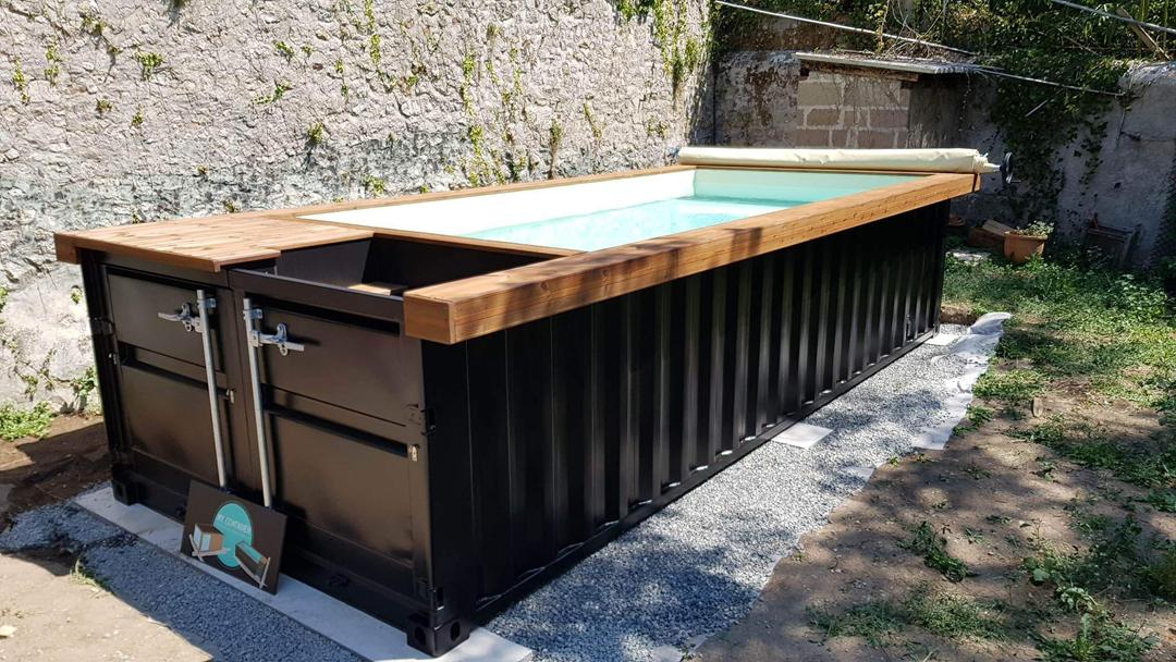 Contenedor para piscina de 20 pies Ref-1520
