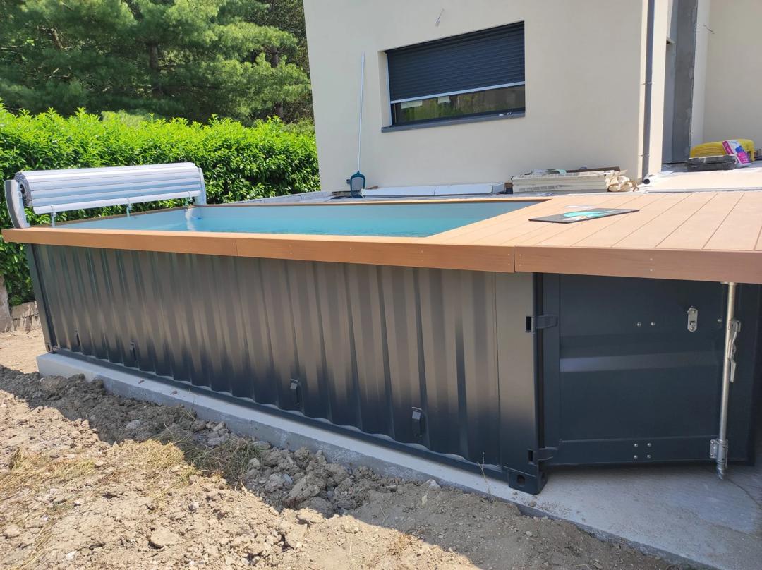 Contenedor para piscina de 20 pies Ref-1520