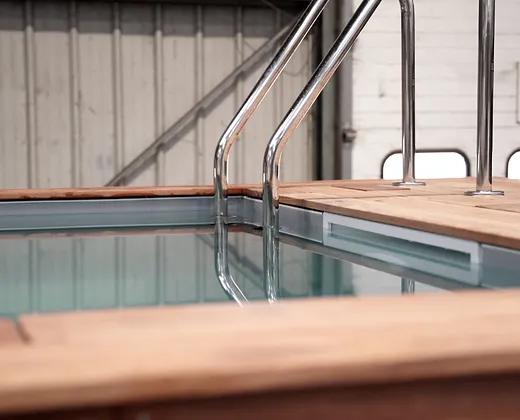 Contenedor de piscina de 40 pies