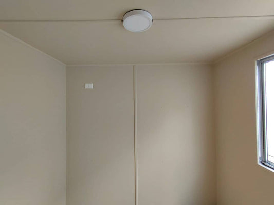 Módulo de oficina con baño, de 20 pies de largo. (Ref: 1181)
