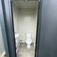 Módulo sanitario sencillo para inodoro – color gris