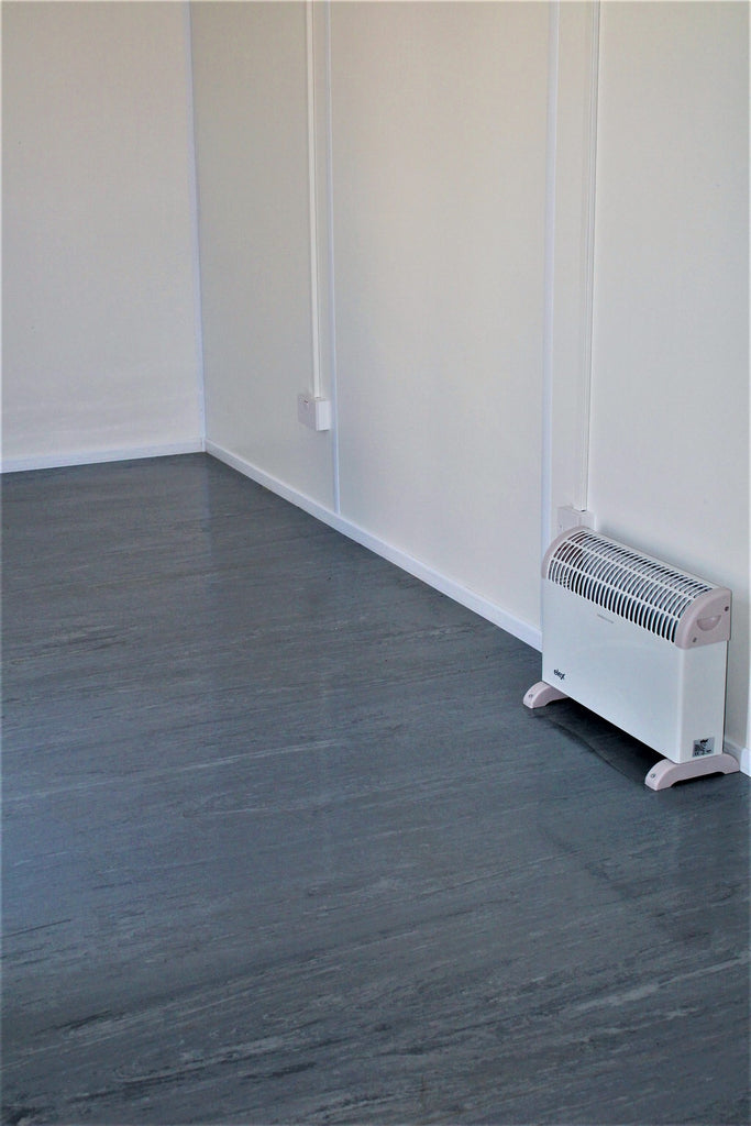 Contenedor de oficina de 20 pies con 2 ventanas (Ref:1073)