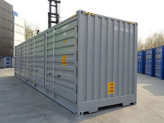 Contenedor marítimo de 40 pies de altura con puertas laterales (Ref: 29013)