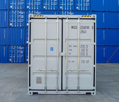Contenedor de 20 pies con doble puerta HC