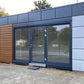 Contenedor de oficina tipo “Londres”, 6,00 x 5,00 m