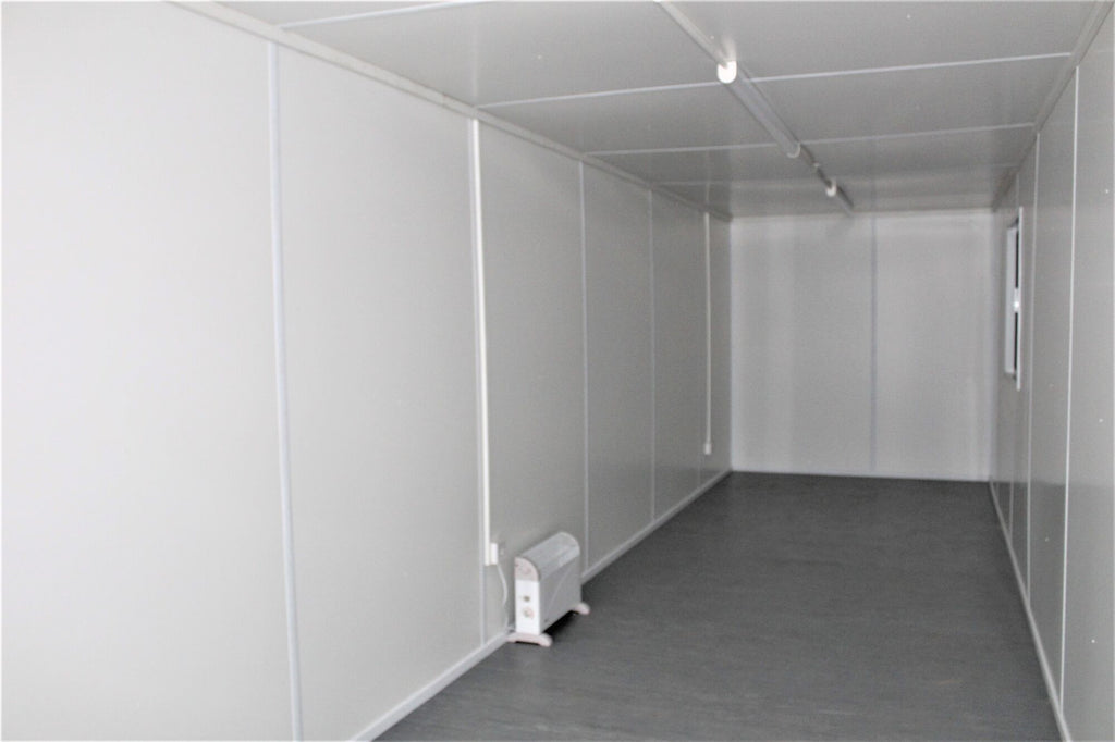 Contenedor de oficina de 20 pies con 2 ventanas (Ref:1073)