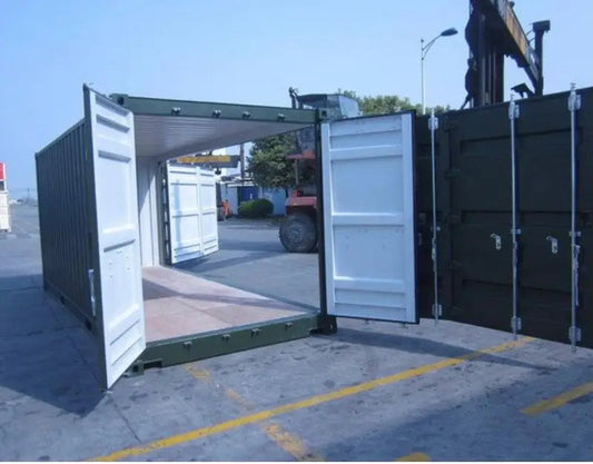 Contenedor marítimo de 20 pies de altura con puertas laterales (Ref: 12207)