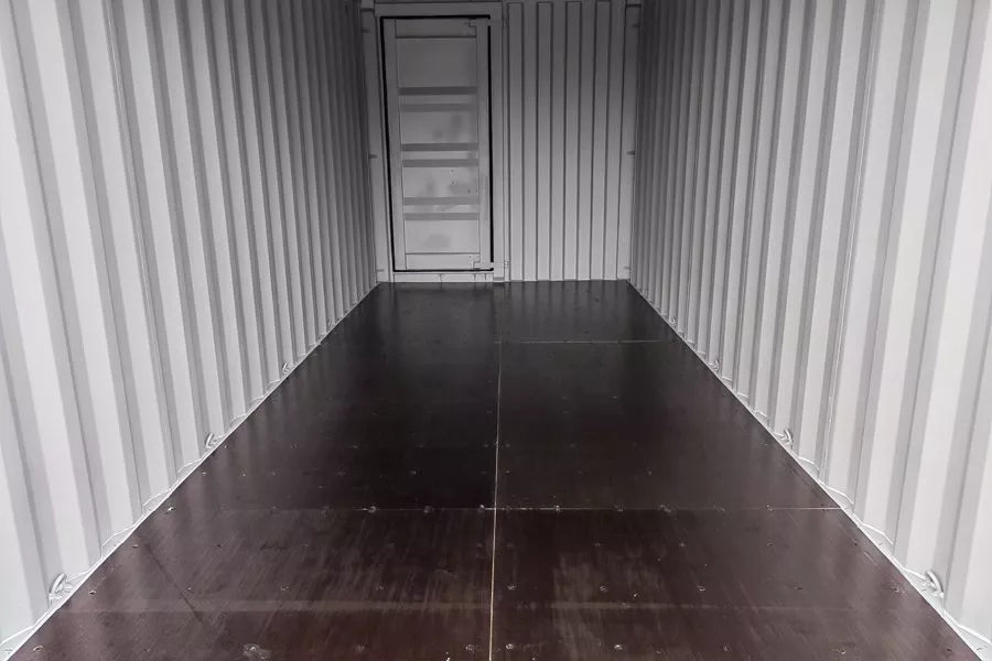 Contenedor marítimo de 20 pies con tres puertas (Ref: 1009)