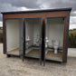 Pabellón sanitario modular con tres cabinas (Ref: S2103)