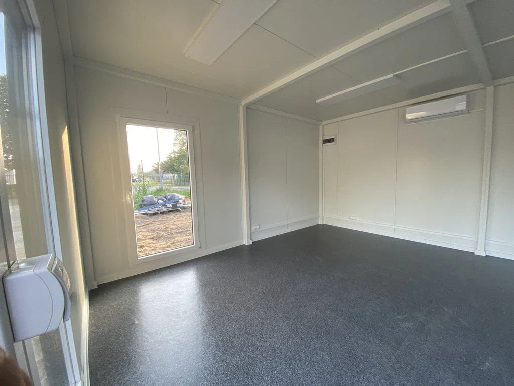 Contenedor de oficina tipo “Londres”, 6,00 x 5,00 m