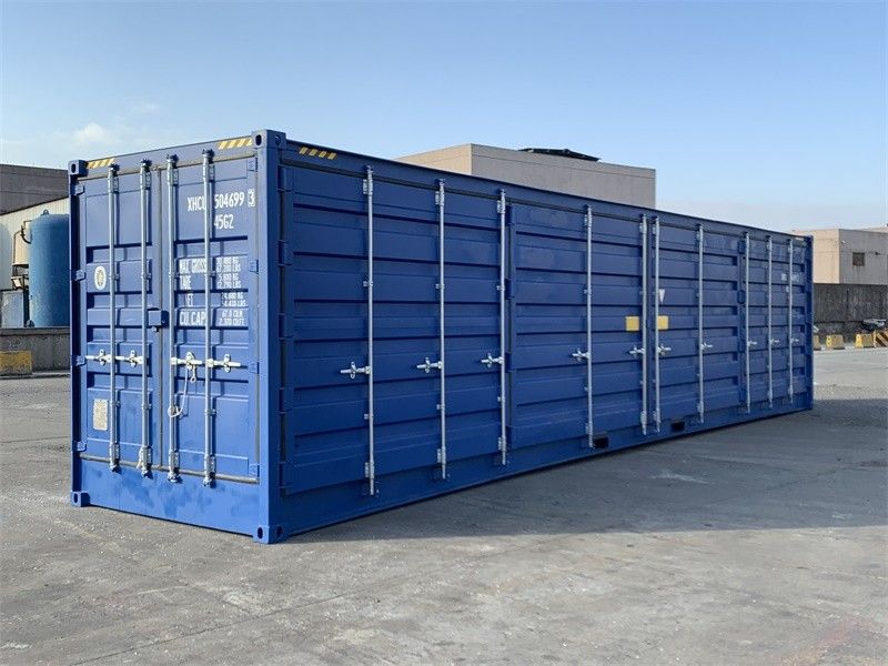Contenedor marítimo de 40 pies de altura con puertas laterales (Ref: 29003)