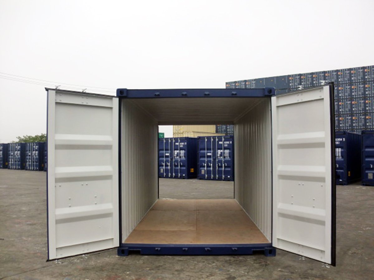 Contenedor seco de 20 pies con doble puerta (Ref: 2129)